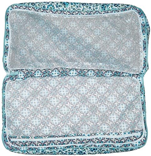 Vera Bradley Women's Signature Cotton Lay Flat Travel Duffle Bag 5 Vera Bradley Women's Signature Cotton Lay Flat Travel Duffle Bag