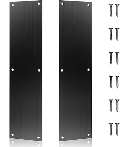 Haiabei 2Pcs Push Door Plate 15x3.5