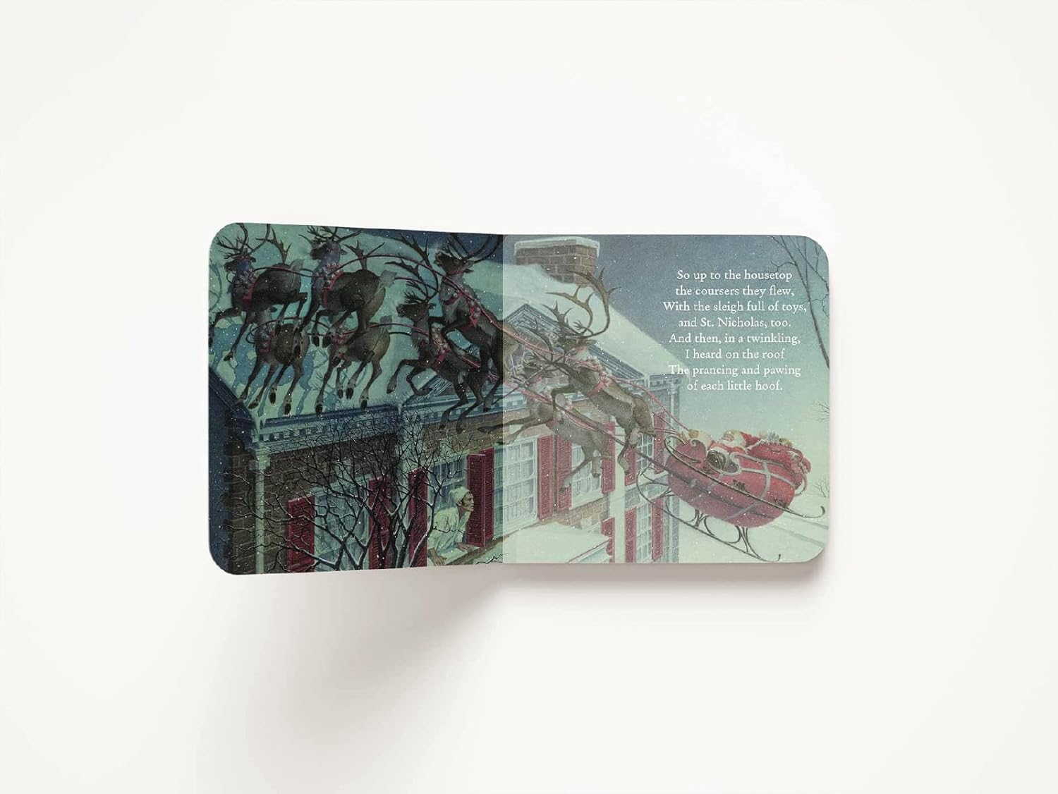 The Night Before Christmas Board Book: The Classic Edition