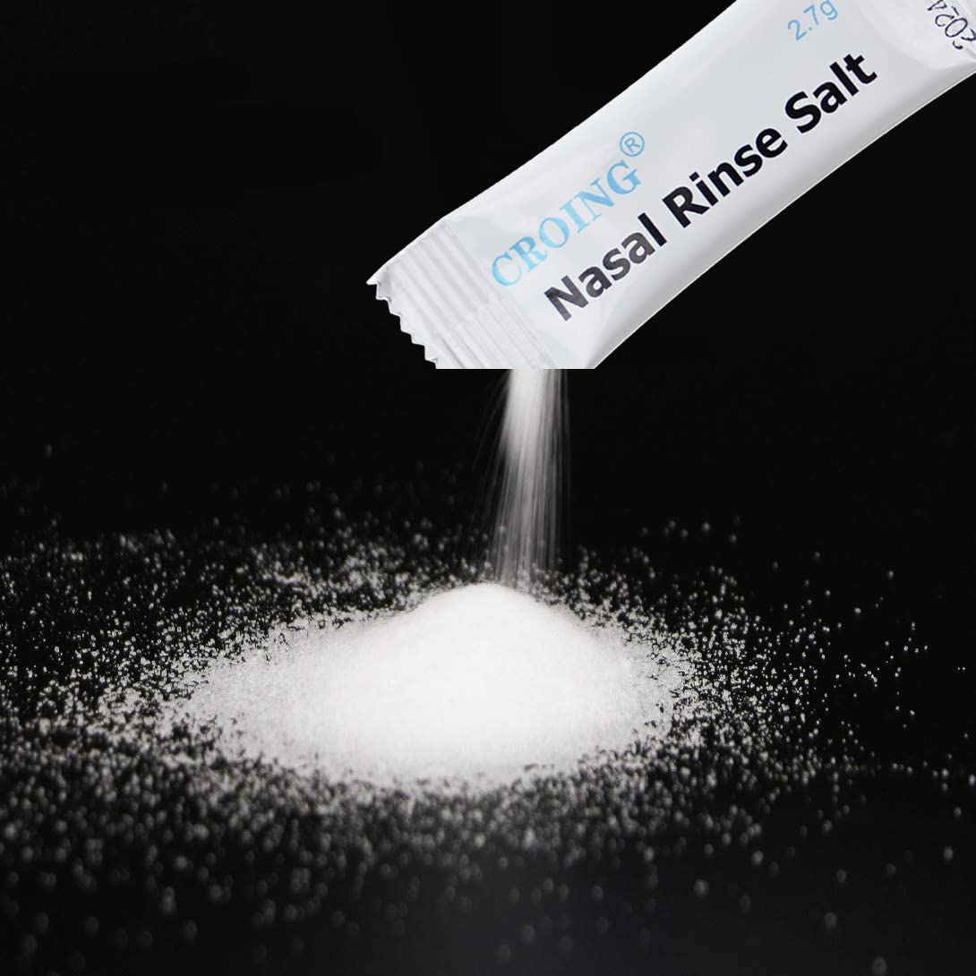 𝙉𝙖𝙨𝙖𝙡 𝙄𝙧𝙧𝙞𝙜𝙖𝙩𝙞𝙤𝙣 Nasal Rinse Kit (120 Salt Packs)