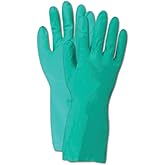 MAGID Comfort Flex WF8 Nitrile Glove, 13" Length, 18 mils Thick, Size 7 (12 Pair)