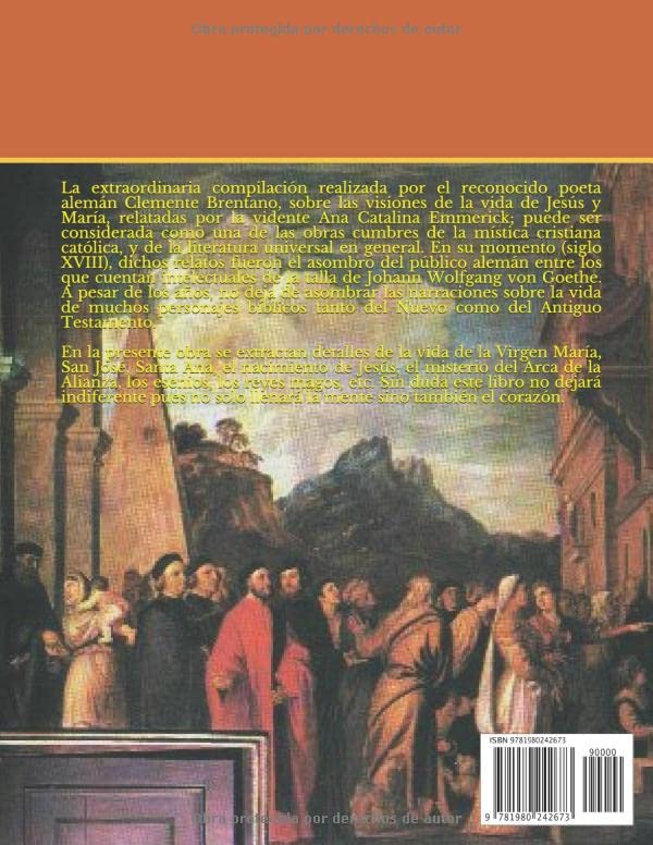 Vida de la Virgen María: Según las visiones de la Beata Ana Catalina Emmerick (Spanish Edition) Vida de la Virgen María: Según las visiones de la Beata Ana Catalina Emmerick (Spanish Edition) Paperback