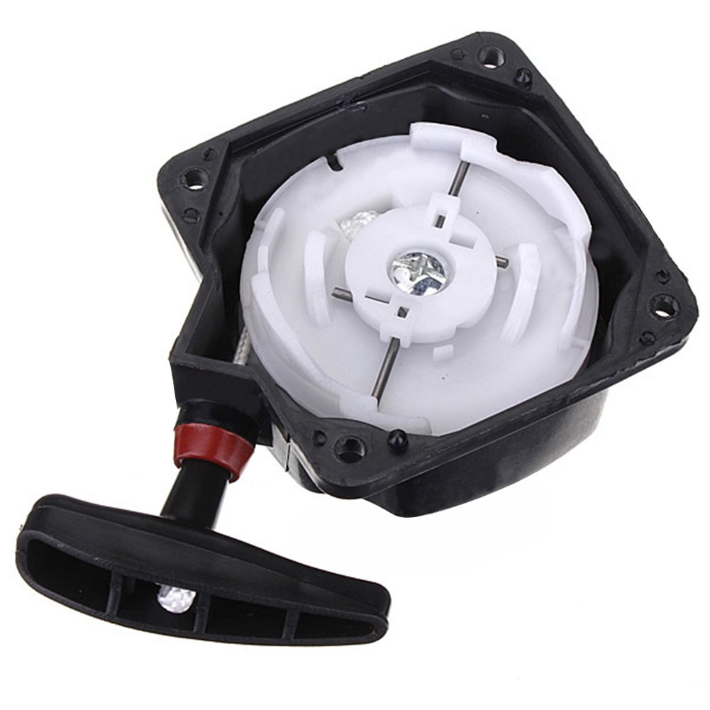 Photo 1 of CfoPiryx Recoil Pull Starter, Universal Recoil Pull Start for Brush Cutter Lawn Trimmer Spare Parts Garden Tools(Black),Fit Various Strimmer Hedge Trimmer Brush Cutter
