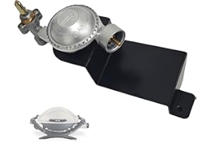 WUVYFWN Upgraded 80477 Gas Grill Valve Regulator Compatible with Weber grill regulator Q100/Q120 Series, Replacement Parts for Weber 386001/386002/516002/516501/53060001 Grill Valve Regulator Assembly