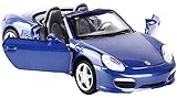 UPERE Porsche Boxster 1:32 Model Children's Toys Diecast Vehicle Cars (blue)