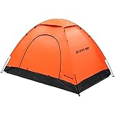JG AURORA DEER Camping Tent 2/4 Person Tents for Camping Waterproof Windproof Tents for Camping Hiking Backpacking Traveling 2/3/4 Family People Tents for Camping Portable Tent with Carry Bag
