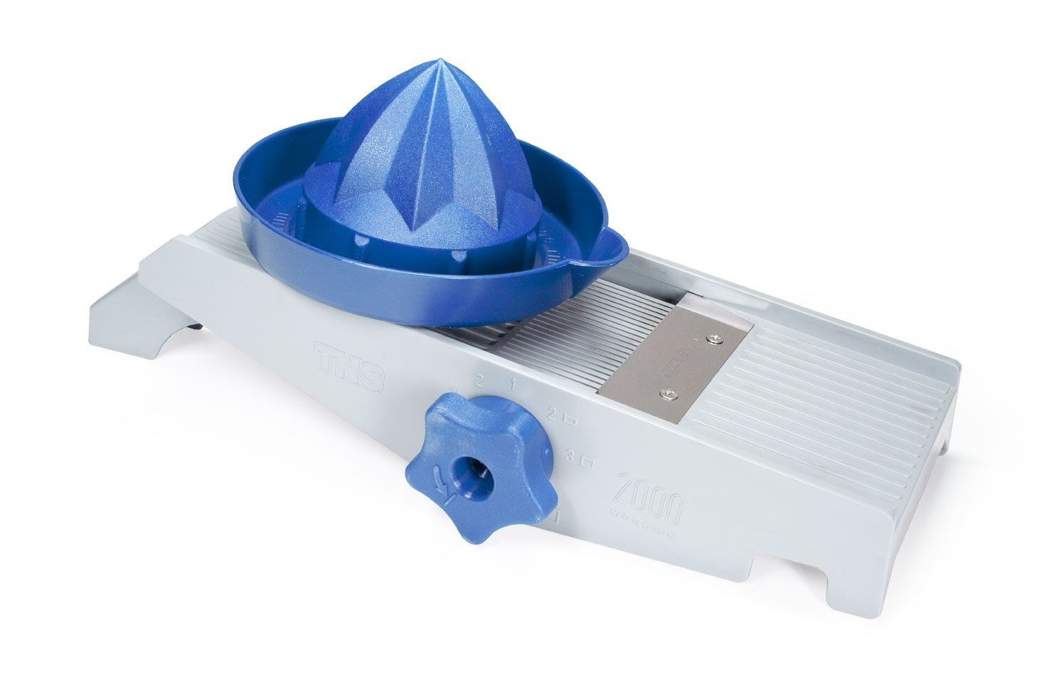 TNS 2000 vegetable slicer Grau-Blau