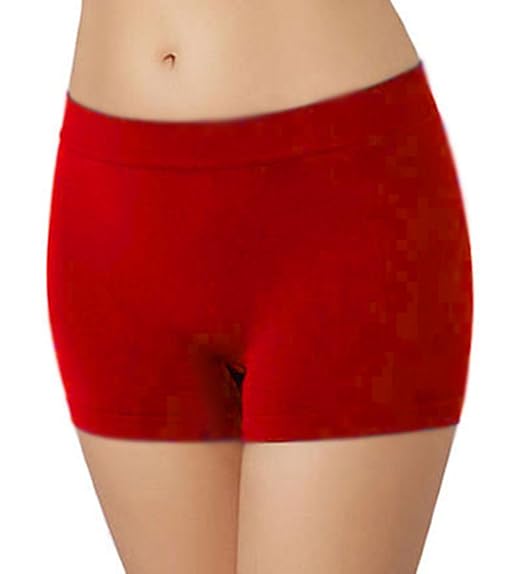 Women's Cotton Casual Body Leg Size; X-Large Red