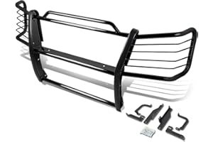 AUTO DYNASTY Mild Steel Front Bumper Brush Grille Grush Protector Compatible with Chevy Silverado 1500 HD 2500 03-07