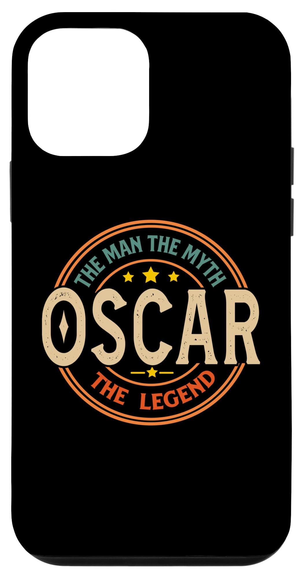 iPhone 12 mini OSCAR The Man The Myth The Legend Vintage Personalized Case