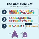 Smart Panda Magnetic Letters and Numbers Set 182 Letters 81 Symbols view 2