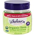 Wholesome Mindfully Delicious Organic Stevia Spoonable Sweetener, 6 Ounce (Pack of 6)