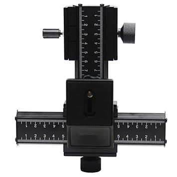 lenyue profesional 4 way Macro Enfoque riel deslizante de metal ...