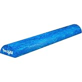 Yes4All EVA Firm Foam Roller for Stretching, Half Yoga Back Roller for Muscle Massage for Pilates, Yoga, Balance &amp; Core Exercises - 12/36 inches
