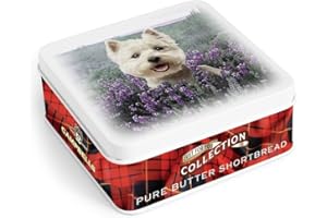 CAMPBELLS SHORTBREAD Campbells Westie in Heather Shortbread | 90g | Authentic Scottish Cookies with Whimsical Design | Premium Buttery Taste | Infused with Heather | Perfect for Gifting | Scottish Delicacies