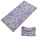 Wide Headbands Headwear Head Wrap Sport Sweatband for Men and Women,Workout,Yoga,12-in-1 12PCS/9PCS/6PCS Multifunction Magic Scarf