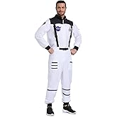 Dormstop Men's Astronaut Costume for Adult Space Suit Halloween Costume