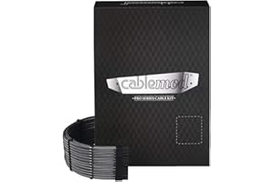 CableMod RT-Series Pro ModMesh Sleeved Cable Kit for ASUS and Seasonic (Carbon)