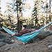 Wise Owl Outfitters Camping Hammock - Portable Hammock Double Hammock Camping up to 500lbs, Accessories for Outdoor, Indoor w/Tree Straps, Double Blue & Grey