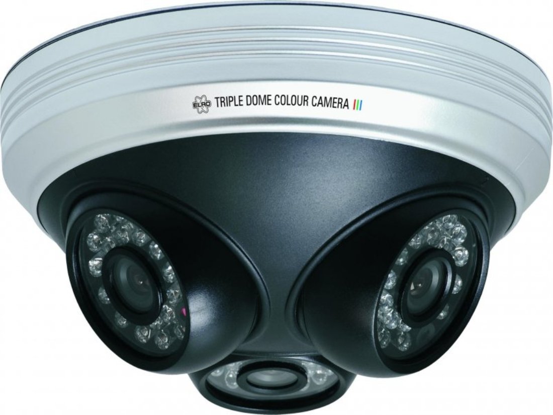 Byron CCD4223 Triple Dome Camera