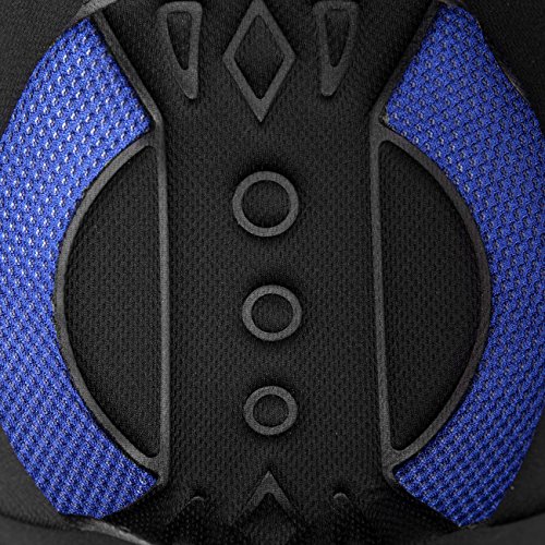 PanelTech Adult Motorcycle Gloss Black DOT Half Face German Helmet Chopper Cruiser Biker (M) - Thumbnail 7