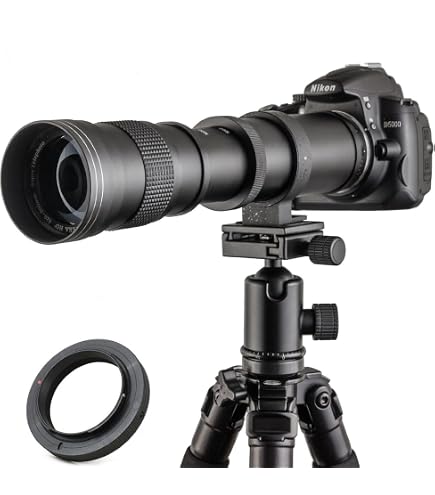 Amazon.com : 420-800mm f/8-16 Manual Telephoto Lens with T-mount
