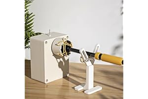 Houderrong Fishing Rod Repair Machine, Fishing Rod Rotator for Fishing Pole Repair,Rod DIY Building,Rod Wrapping and Winding, Fishing Rod Roller for Epoxy Gluing and Drying