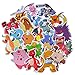 Monster Stickers for Water Bottle, Kids Party[100pcs] Cute Animal Decals Laptop Phone Hydro Flask Car Computer Guitar Journal Notebook Ceiling Wall Helmet Skateboard Luggage PC Bike Bumper Waterproof