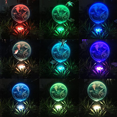 Submersible LED Lights, AnSaw IR Remote Controlled RGB Changing IP68 Waterproof Lights for Aquarium Vase Base Pond Swimming Pool Garden Party Weeding (3 Packs, 10-LED, RGB) - Thumbnail 5