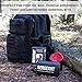 SERGEANT Emergency Survival Tent, 2 Person, Extra-Thick, Lightweight, Mylar, Military Grade, Tube Tent, Shelter + Paracord. All-Weather Protection, for Hiking, Camping, Outdoor Survival Kits, Go Bags.