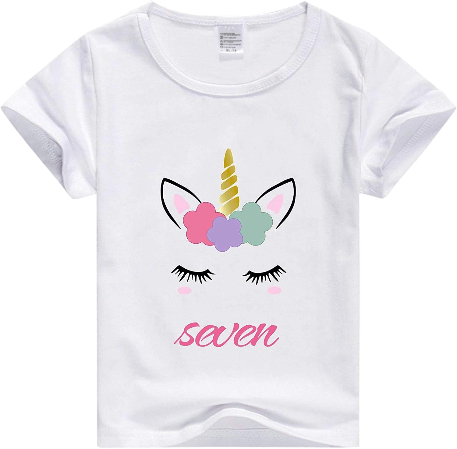 camiseta unicornio niña