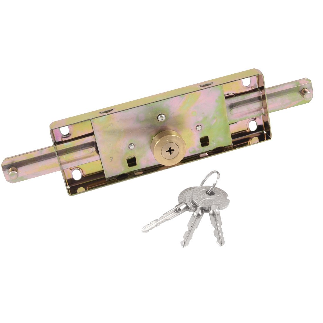 Sourcingmap Warehouse 9.4" Length Hardware Parts Metal Center Rolling Shutter Door Lock