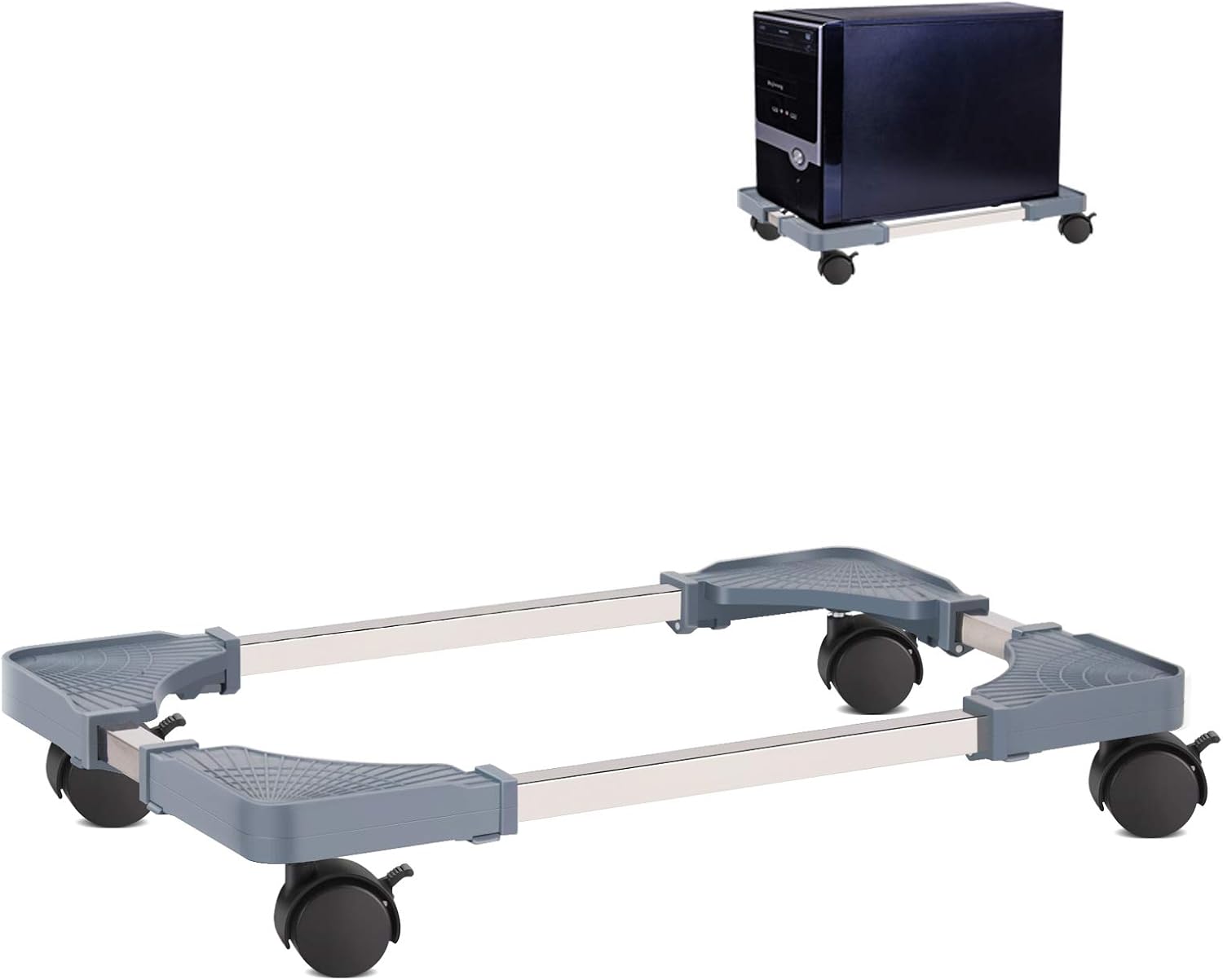 Retyion Mobile CPU Stand Adjustable Computer Tower Stand