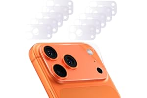 YWXTW 10 Pack Camera Lens Sticker for iPhone 17 Pro Max, [1:1 [Anti Fingerprint] Matte Camera Protective Film, Camera Skin Pl