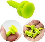 SZXMDKH Golf Tees 25MM Small Green 100 Pcs Plastic Tees view 3