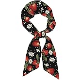 SHBYYGR Head Scarf Hair Neck Scarves for Women Fashion Purse Bag Scarfs Handbags Silky Satin Headscarf Charms