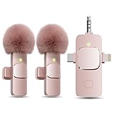 PQRQP 3 in 1 Wireless Lavalier Microphone for
