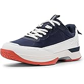 FitVille Wide Tennis Shoes for Men Pickleball Shoes Lightweight Breathable All Court Athletic Shoes with Arch Support & Wide Toe Box