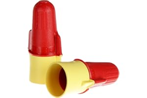 3M Performance Plus Wire Connector R/Y+JUG, Red/Yellow, Flexible Steel Spring Connectors, Copper, CSA Certified, UL Listed, Jug of 500, 22-8 AWG