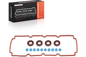A-Premium Engine Valve Cover Gasket Set Compatible with Chrysler Cirrus 2000, Neon 2000-2002 & Dodge Neon 2000-2005, Stratus 