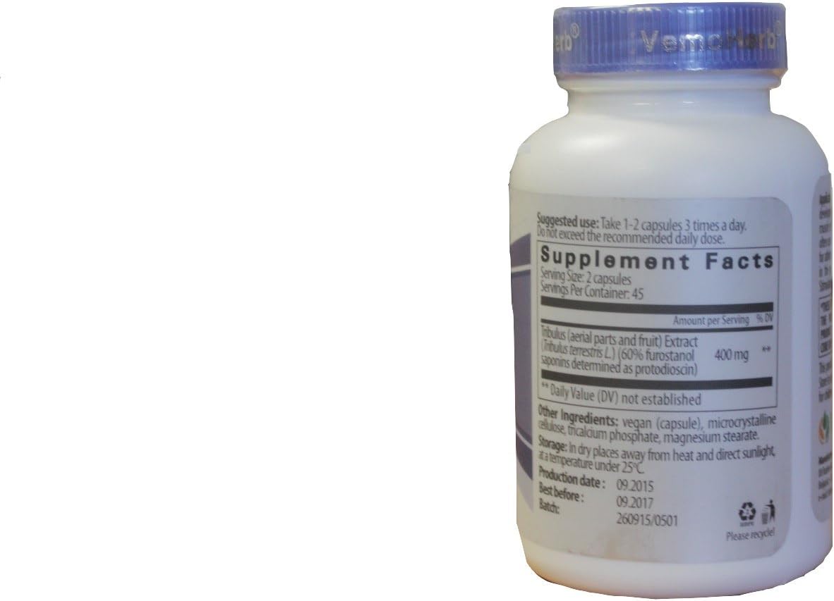 Bulgarian Tribulus 90 Capsules: Health & Personal Care