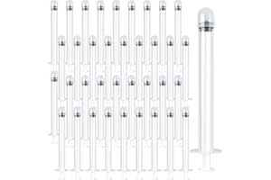 DIZZILY 40 Pack Disposable Vaginal Applicator, Lube Injector Cream Syringes, Fits Preseed, Lub-RIC-Ants, Premarin and Most OTC Gels, Lubricants, Feminine Care Applicators