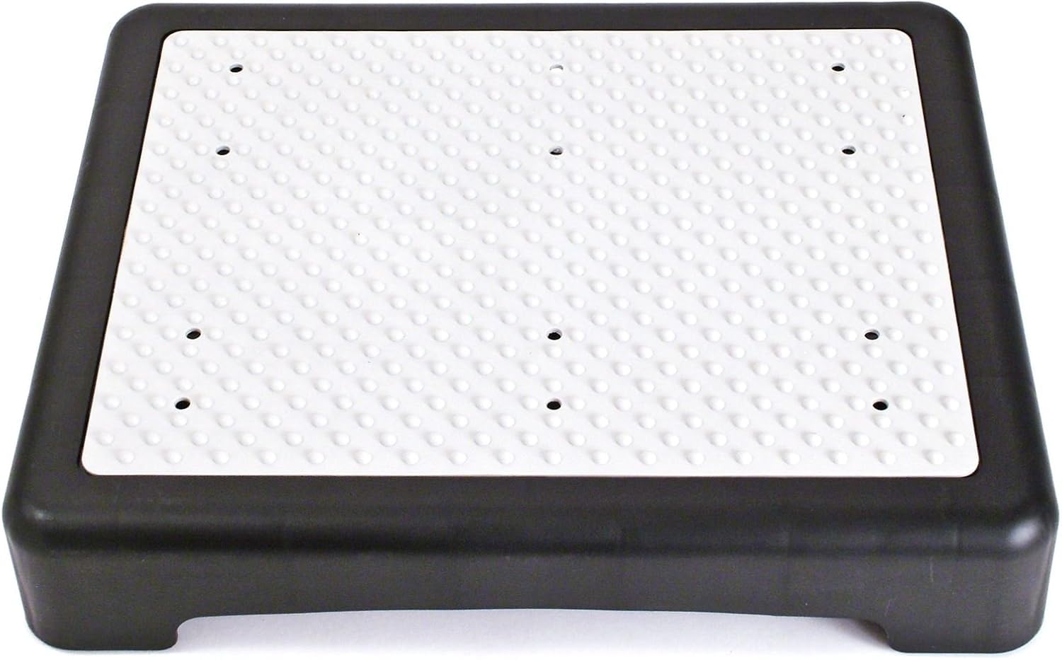 Good Ideas Instant Height Non Slip Outdoor Half Step Instantly Reduces Height of doorsteps. Mobility Aid, Black and Grey, L 495MM X B 395MM X H 95MM