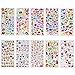 Kid Stickers 1500+, 22 Different Sheets, 3D Puffy Stickers for Girls Boys, Bulk Stickers for Kids Birthday Gift, Scrapbook Stickers, Bullet Journals, Including Animals, Dinosaur, Alphabet and More