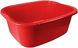 OptiProducts 11L Plastic Washing Bowl Rectangular Multi-Purpose Basin