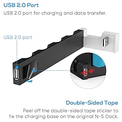 Klipdasse Nintendo Switch Joycon Charging