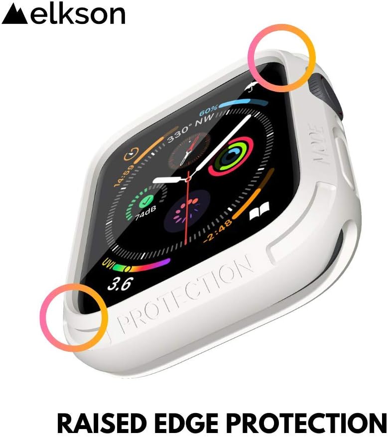 Compatible with Apple Watch Band 45mm 44mm Bumper Case - Image 4