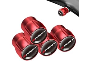 Tire Valve Stem Covers,4X Tire Valve Cap Car Valve Caps | Leak-Proof Wheel Hub Valve Core Cover Built-in Rubber Ring For Cycl