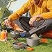 AuSHOP Lightweight Camping Cookware Set Hiking Cook Gear Camping Pots and Pans Set for Family of 4 Stainless Hiking Cookware Kit for Outdoor Backpacking and Campingthumb 1