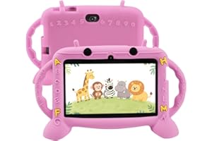 MengDash Kids Tablet, 7 inch Tablet for Kids 2-10, Educational Learning Toddler Tablet Android 11, 3GB RAM+32GB ROM Storage, Google Play YouTube
